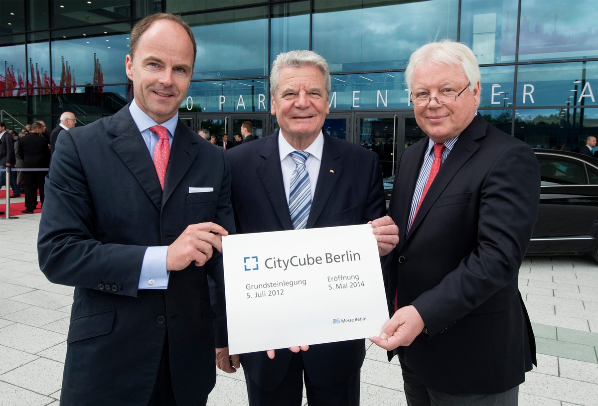 Bundespräsident bei Veranstaltungspremiere im CityCube Berlin (FOTO)