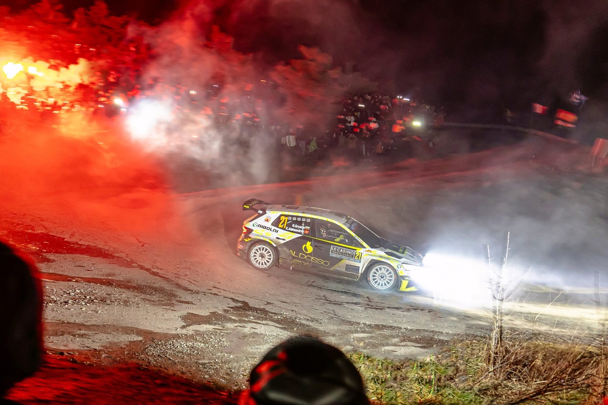 Rallye Monte Carlo: Škoda Crew fährt beim Saisonauftakt in der RC2-Klasse aufs Podest