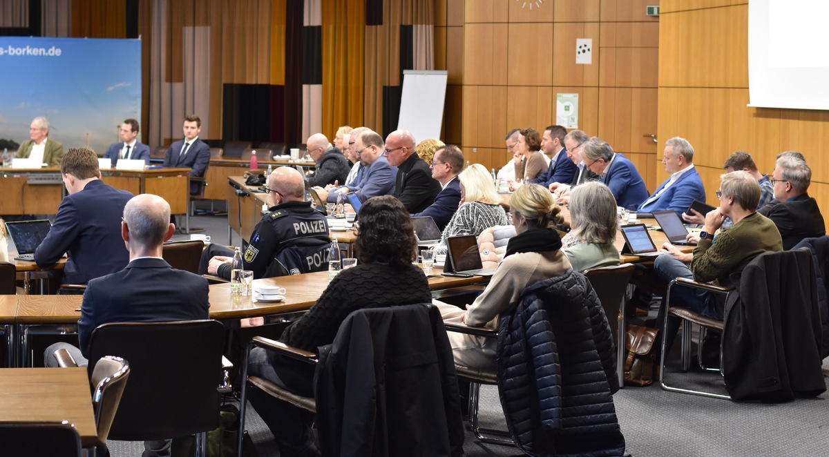 POL-BOR: Wichtiger Austausch bei der Sicherheitskonferenz