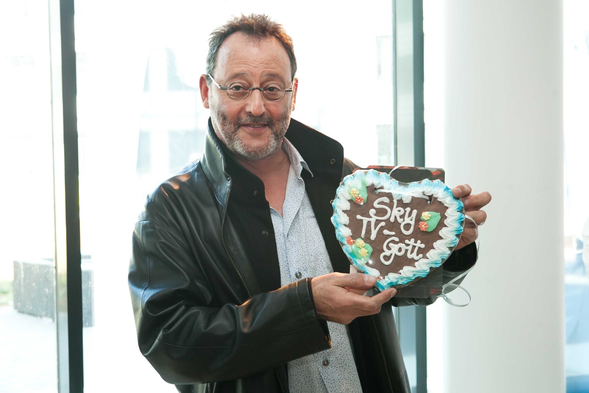 Hollywoodstar Jean Reno zu Besuch in München (BILD)