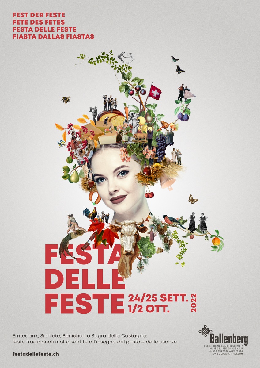 &quot;Festa delle feste&quot; al Ballenberg / Nel 2022, il Museo all&#039;aperto lancerà il festival delle tradizioni regionali d&#039;autunno