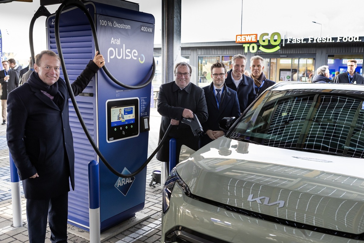 Aral Pressemitteilung: Aral pulse eröffnet ersten reinen Ladepark für Elektrofahrzeuge