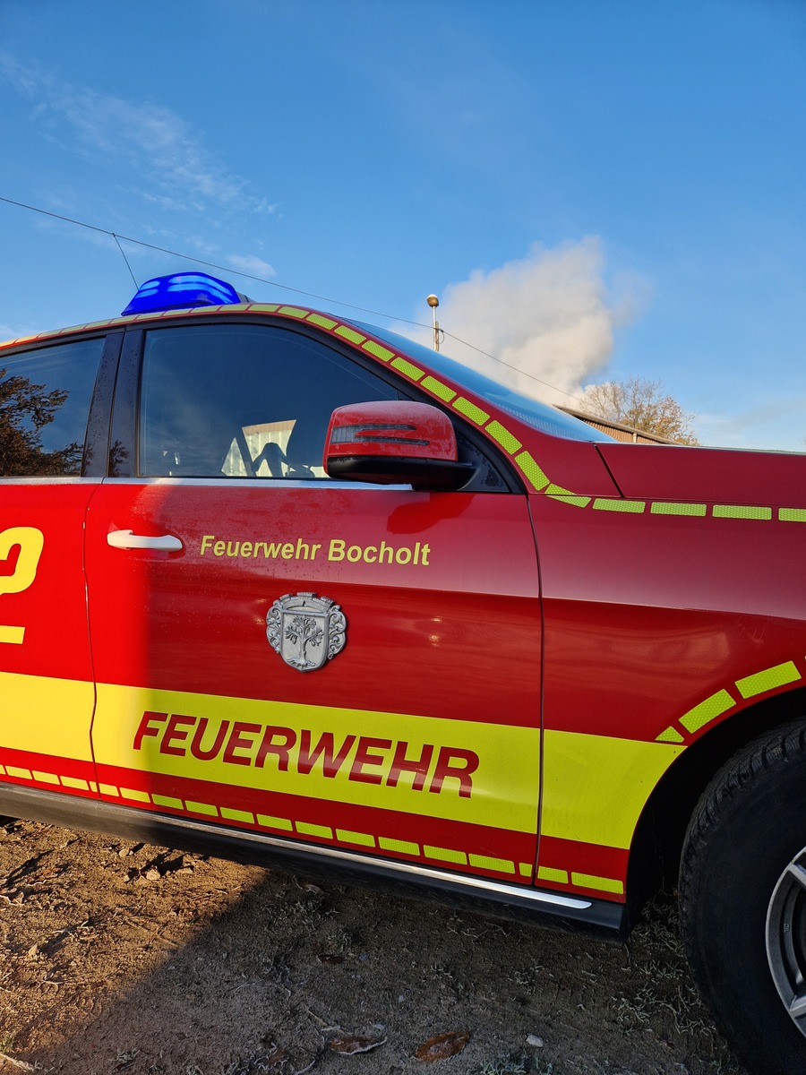 FW Bocholt: Wohnungsbrand