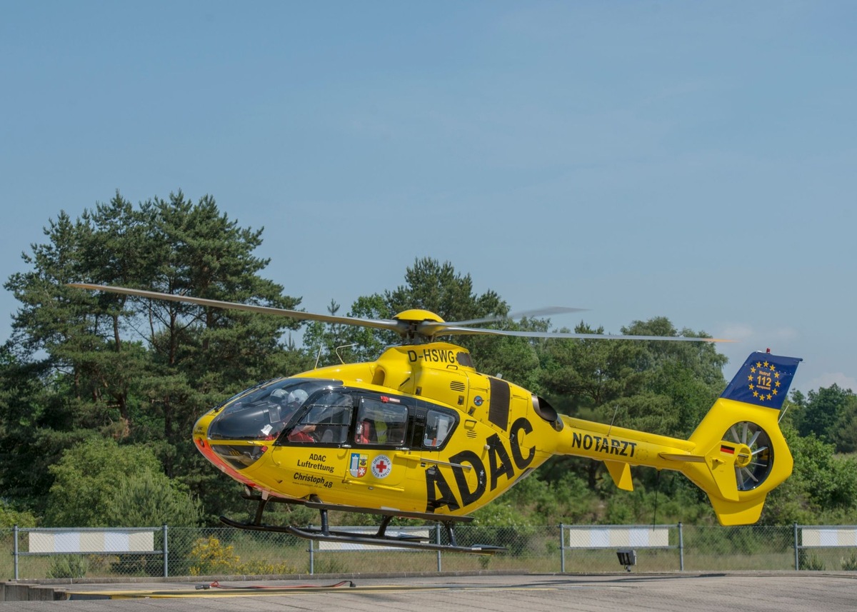 Über 1.200 Mal in der Luft: Bilanz der ADAC Luftrettung in Neustrelitz