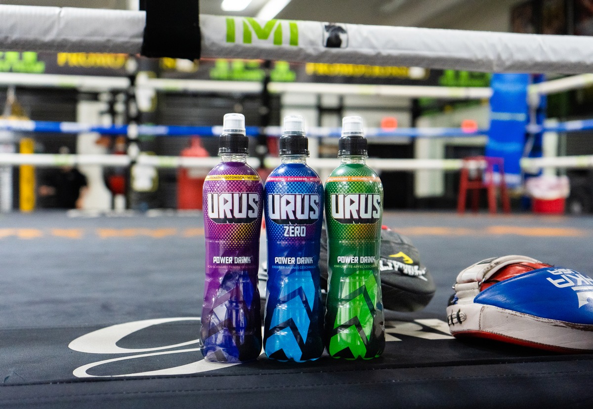 Floyd Mayweather, Younes Zarou, Giulia Gwinn - Megastars schwören auf den kalorienarmen Power Drink URUS