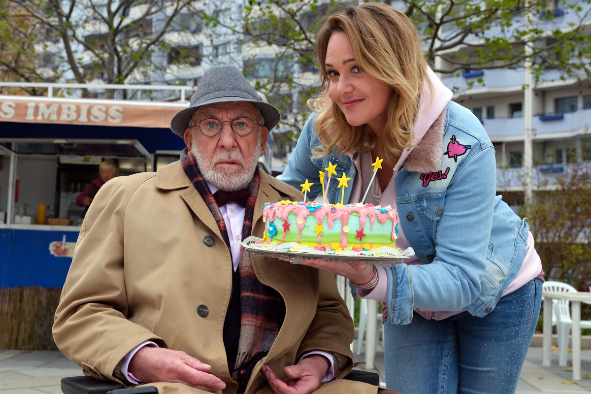 ZDF dreht Primetime-Serie &quot;Mein Freund, das Ekel&quot; / Mit Dieter Hallervorden und Alwara Höfels