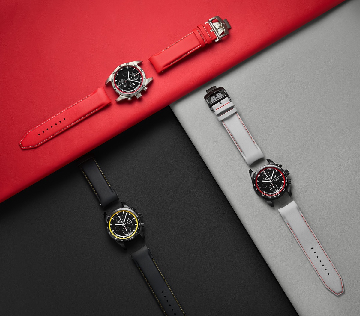 Des montres-bracelets Porsche Design personnalisables fabriquées en Suisse