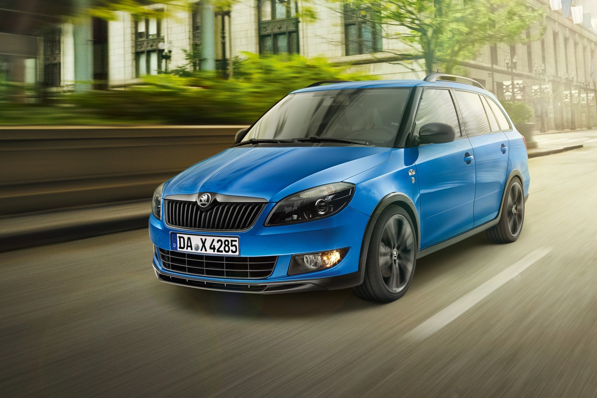 Sportlich, stylisch, praktisch: Neues Sondermodell SKODA Fabia Combi Monte Carlo (BILD)