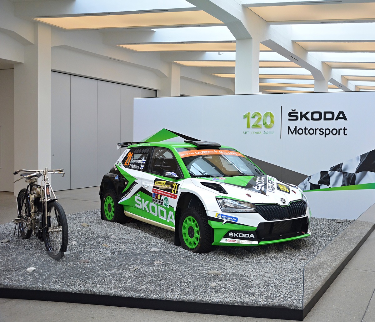 Neue Sonderausstellung im ŠKODA Museum: 120 Jahre ŠKODA Motorsport