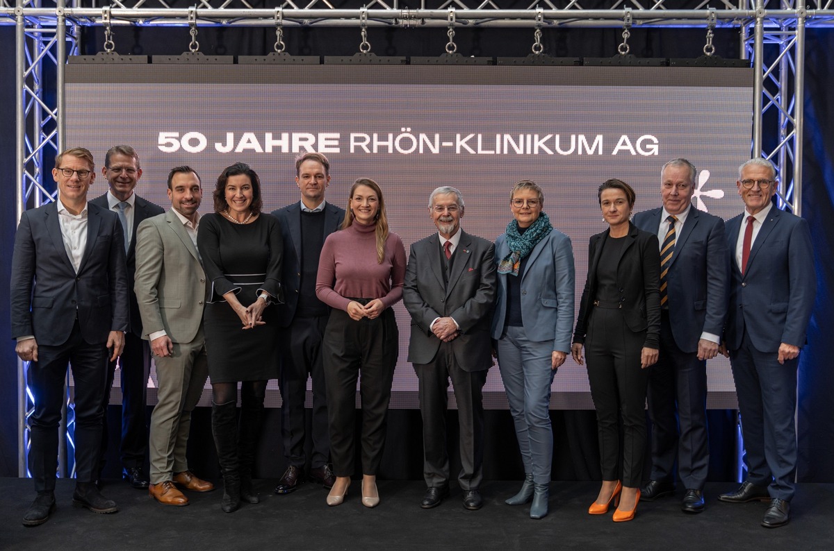 50 JAHRE RHÖN-KLINIKUM AG / Festakt in Bad Neustadt mit Bayerns Gesundheitsministerin Judith Gerlach