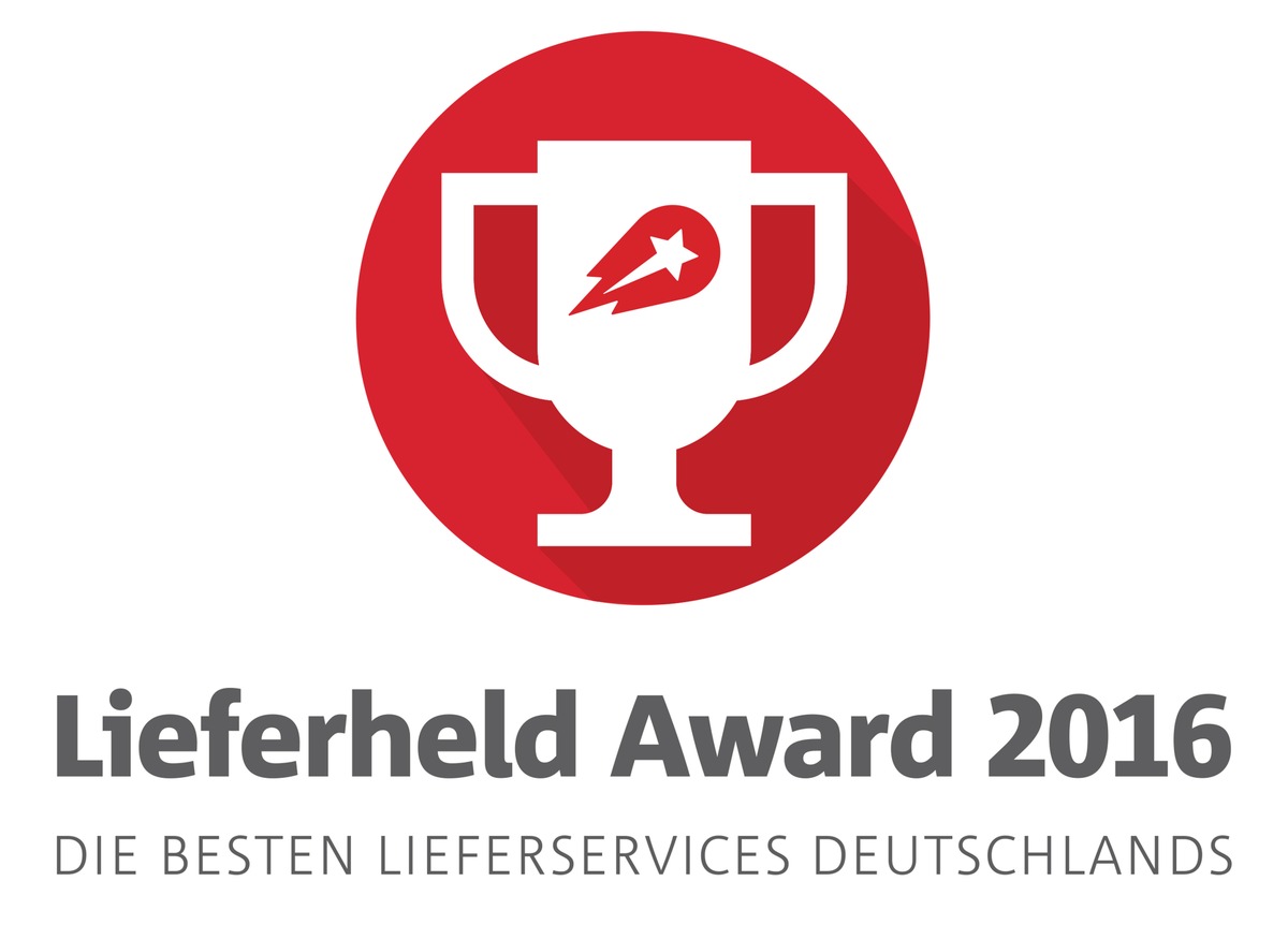 Lieferheld Award 2016 / Das sind die besten Lieferservices in Deutschland