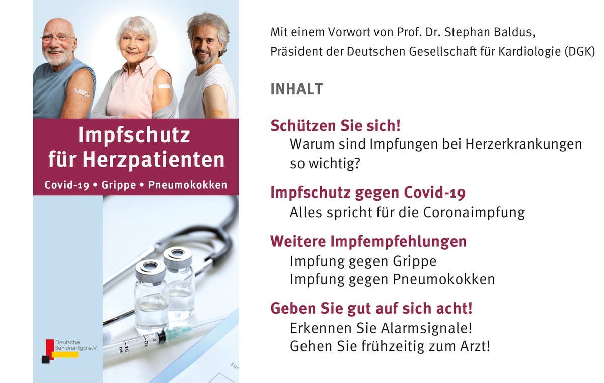 Herzerkrankungen: Impfungen und regelmäßiger Check-up wichtig