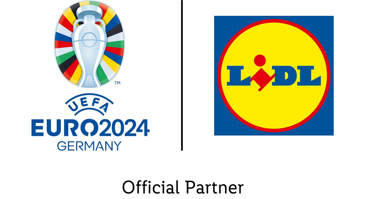 Lidl wird "Offizieller Partner" der UEFA EURO 2024(TM) / Dabei ist Lidl