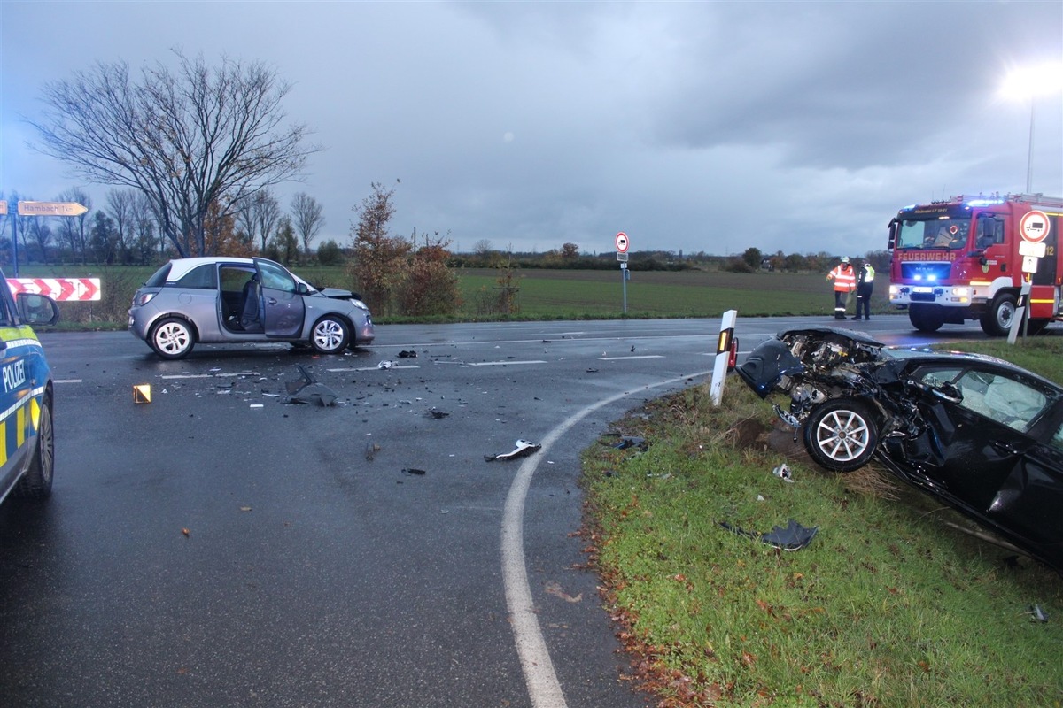 POL-DN: Unfall im Berufsverkehr