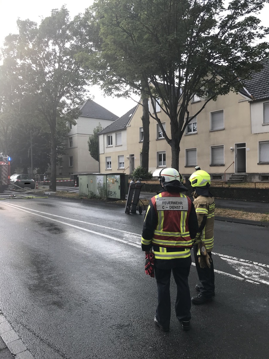 FW-BO: Zwei Trafo-Brände am Nachmittag in Weitmar und Hiltrop