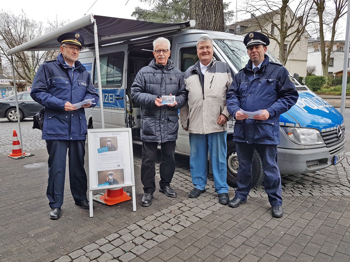 POL-ME: Aktionswoche gegen den Trickbetrug &quot;falscher Polizeibeamte&quot; / Aktionsmeldung 1 - Haan / Kreis Mettmann - 1903058