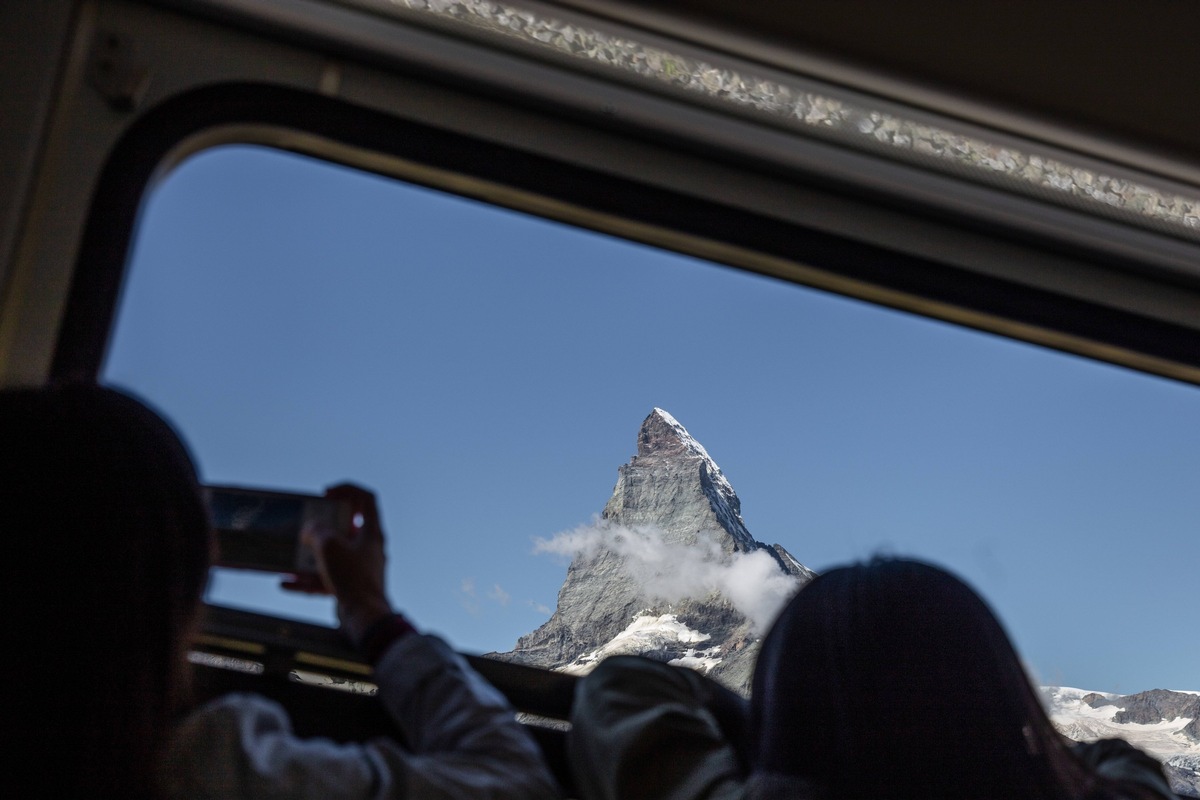 Gornergrat Bahn bietet ihren Gästen als erstes öV-Transportunternehmen der Schweiz durchgehend Gratis-WLAN