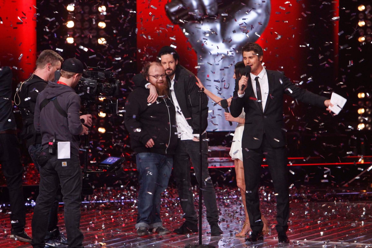 Einfach &quot;Rocket Man&quot;! Andreas Kümmert ist &quot;The Voice of Germany&quot; 2013 / Finale legt deutlich zu - und ist stärker als 2012 (FOTO)