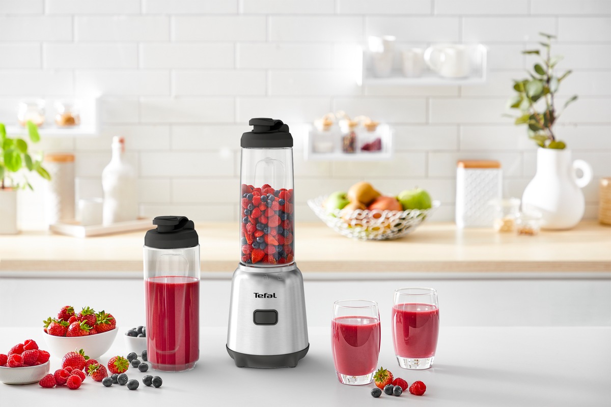 Fit unterwegs mit dem Mix&amp;Move Standmixer von Tefal