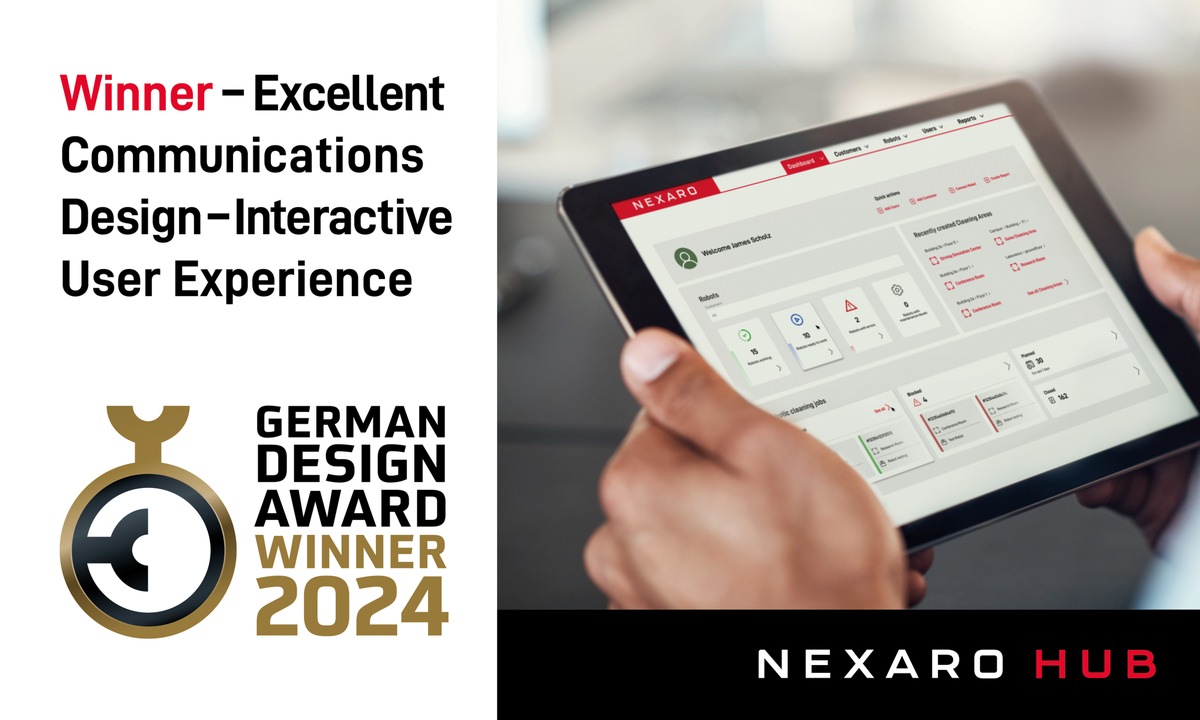 Erfolgreiche Auszeichnung für Nexaro: German Design Award für wegweisende Softwarelösung Nexaro HUB