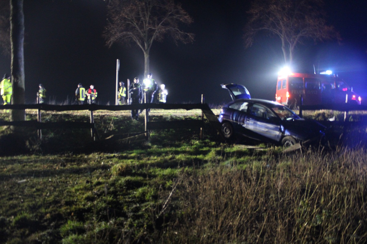 POL-DN: Unfall mit 1,78 Promille