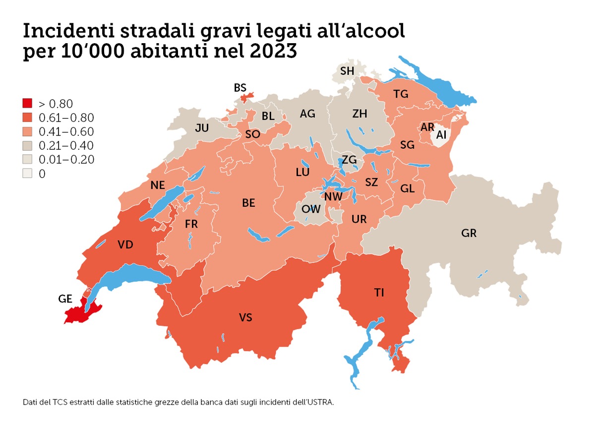 9 su 10 incidenti mortali dovuti all&#039;alcol sono causati dagli uomini