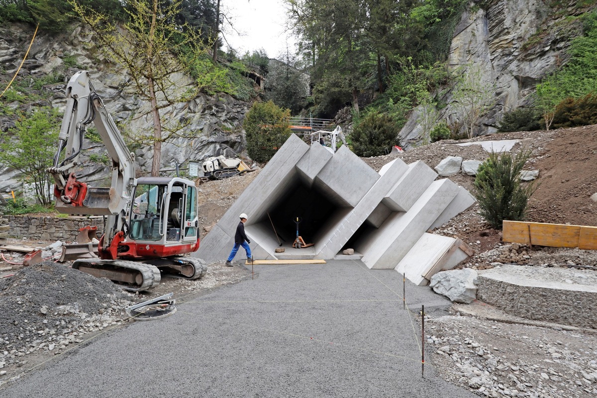 Ouverture du Felsenwelt, Jardin des Glaciers Lucerne: Invitation à l&#039;avant-première pour les médias le 15 juillet 2021