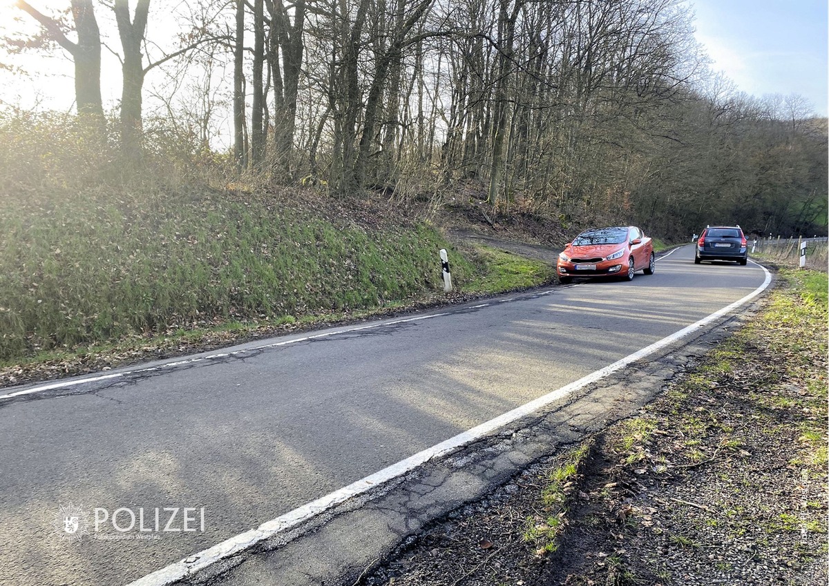 POL-PPWP: Trotz &quot;Spiegelkracher&quot; weitergefahren