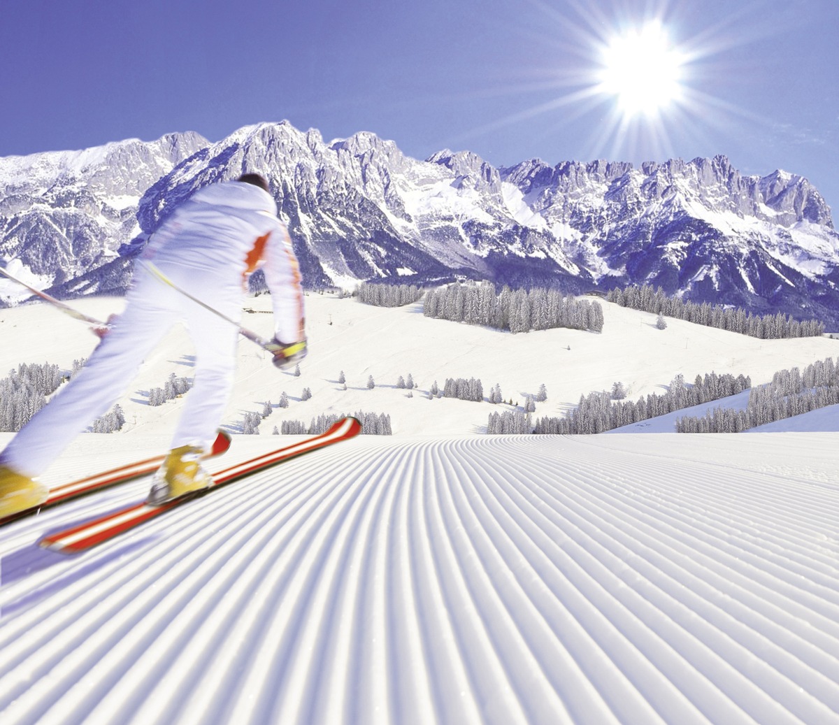 Jetzt geht der Winter richtig los! Pistenträume werden in der SkiWelt wahr - BILD