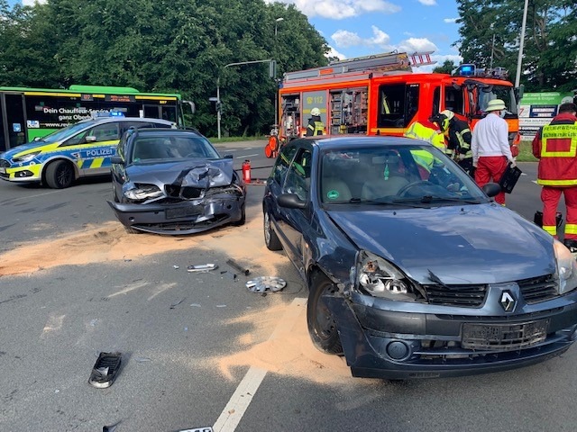 FW-MH: Verkehrsunfall mit Personenschaden