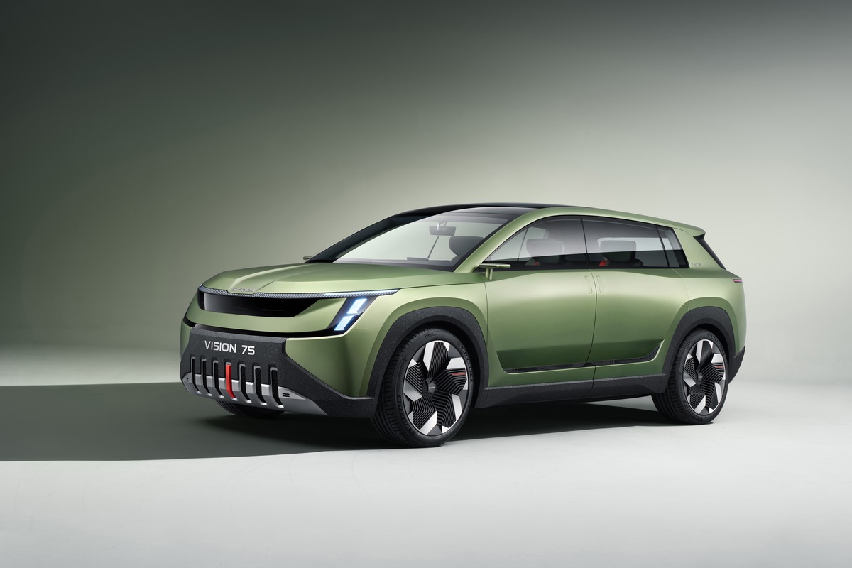SKODA VISION 7S feiert Deutschlandpremiere im DRIVE. Volkswagen Group Forum