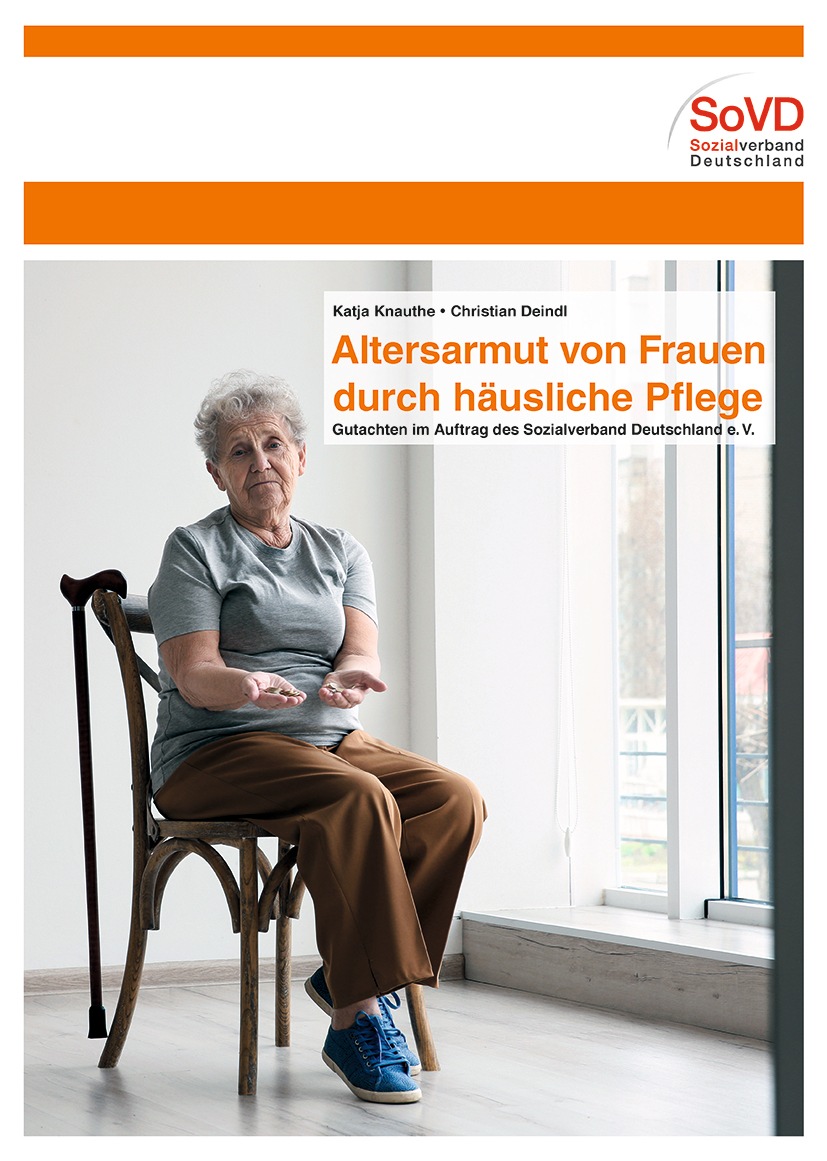 Gutachten: Häusliche Pflege führt Frauen in die Altersarmut