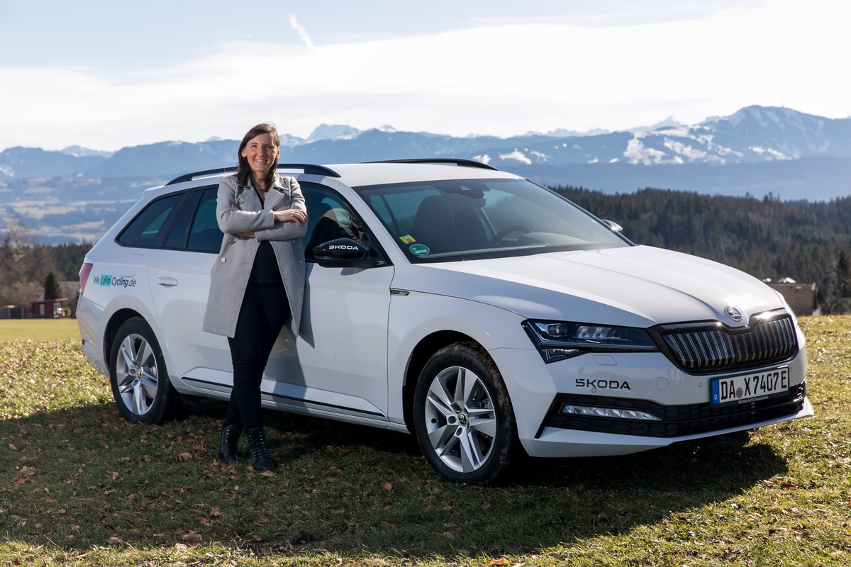 Olympiasiegerin und Radsportstar Lisa Brennauer startet als Škoda Markenbotschafterin durch