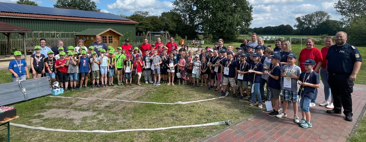 FW-OLL: Kreiskinderfeuerwehrtag in der Gemeinde Ganderkesee - Ein voller Erfolg in Bergedorf (Korrektur Namen)