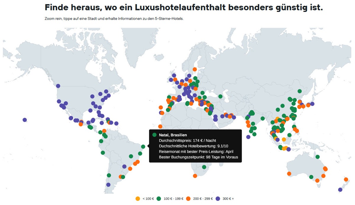 5-Sterne-Hotels zum Schnäppchenpreis: Wenn Luxus auf Low Budget trifft