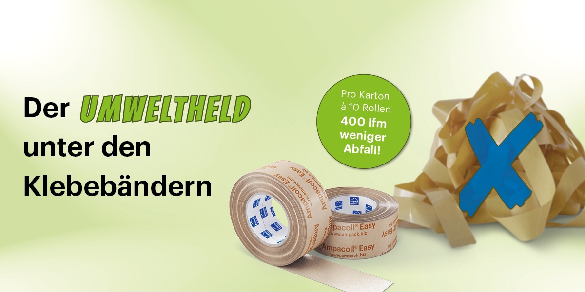 Neues Klebeband für Profi-Handwerker im Hausbau – DER Umweltheld ist jetzt erhältlich!