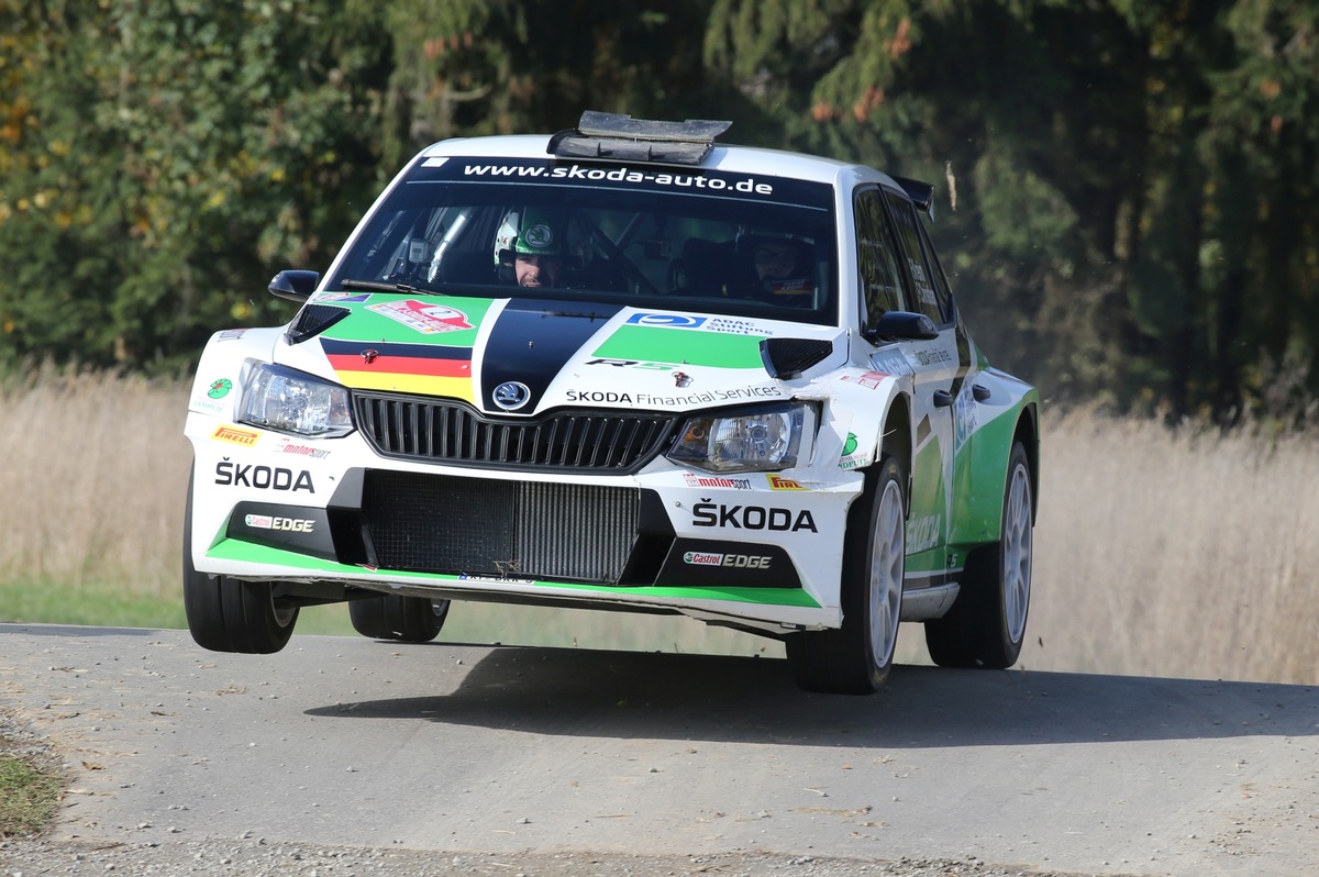 Perfektes Finale: Kreim/Christian beenden Saison mit fünften Sieg im SKODA Fabia R5 (FOTO)