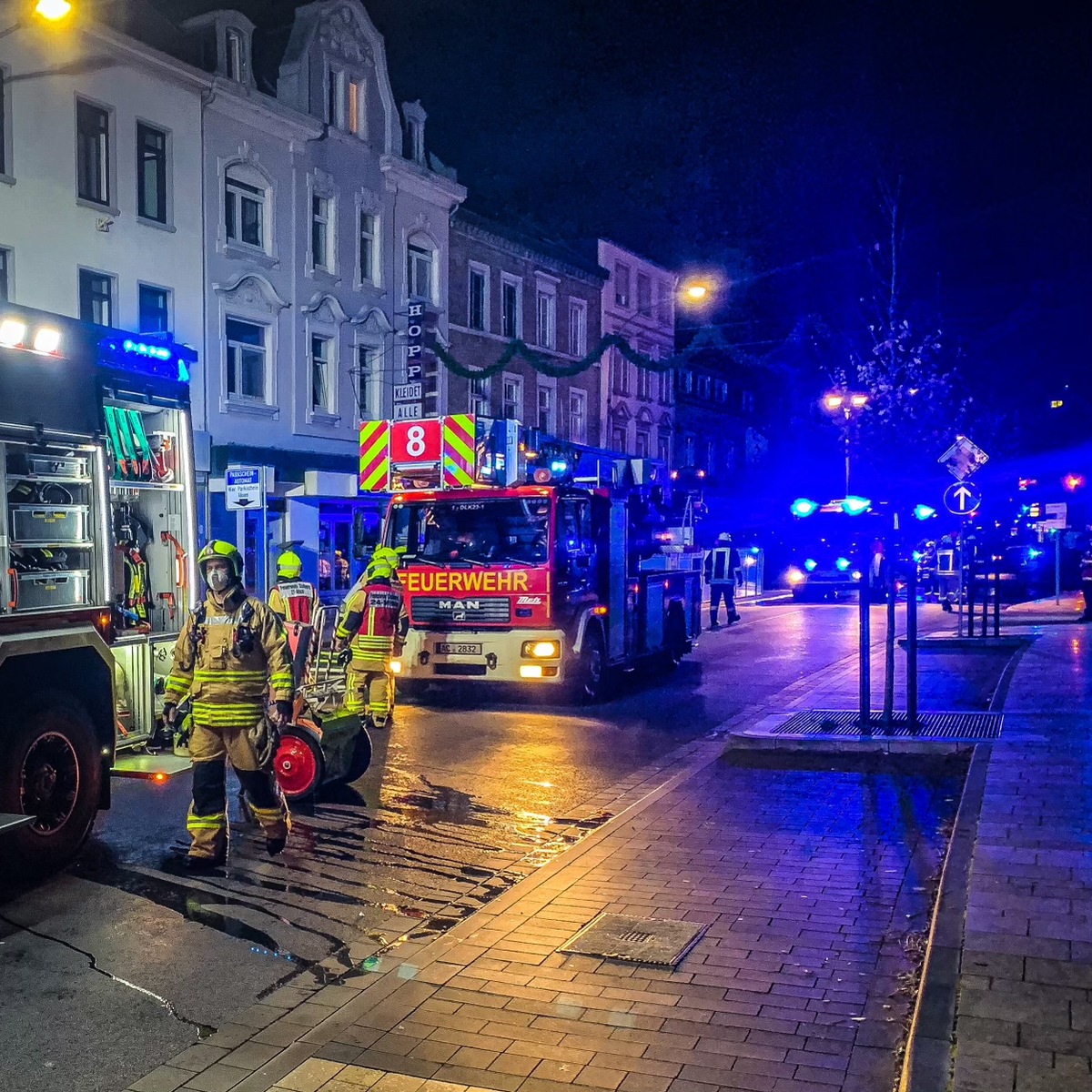 FW-Stolberg: Sieben Menschen gerettet