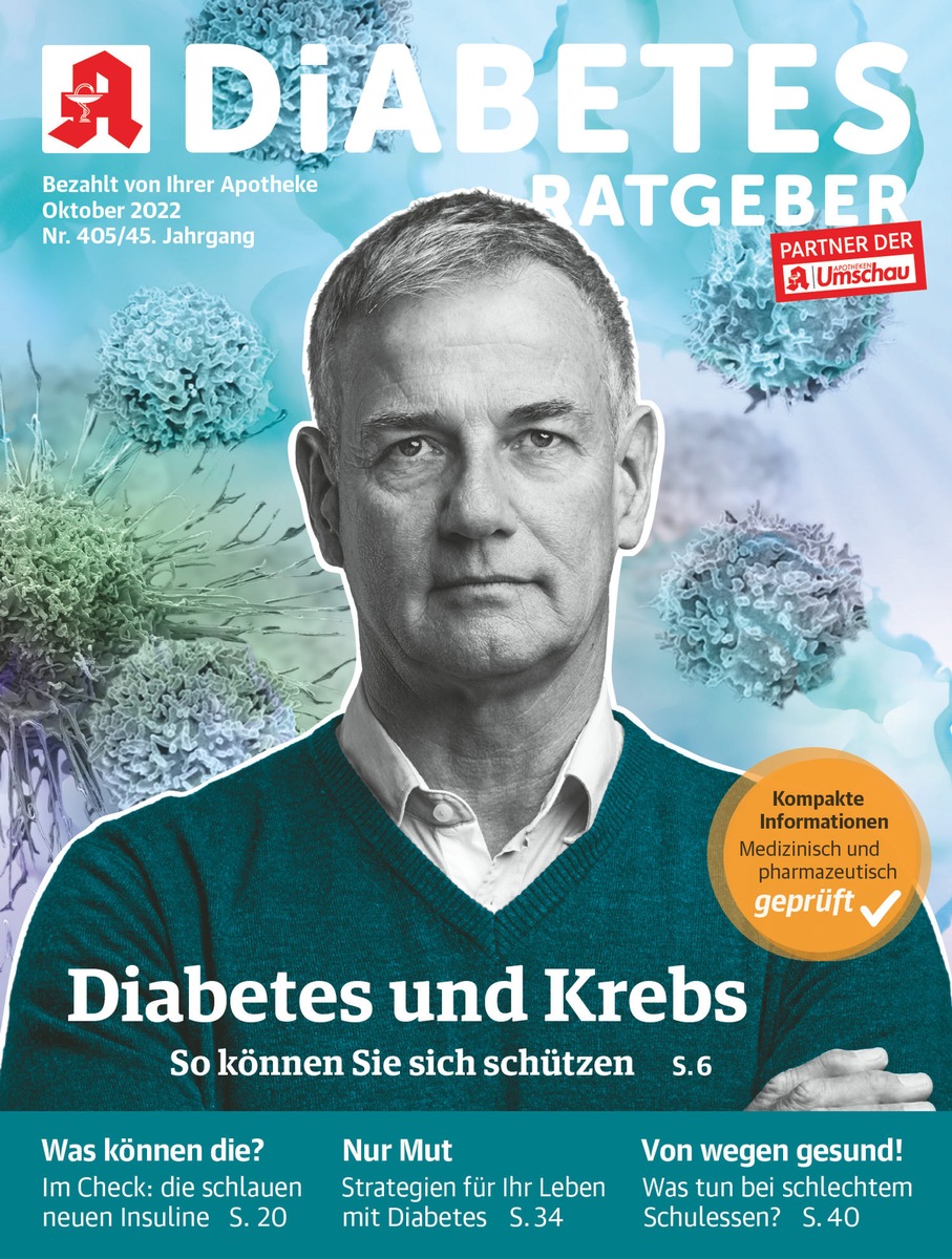 So schützen sich Menschen mit Diabetes vor Krebs / Diabetes-Patienten haben ein höheres Risiko für bestimmte Krebsformen. Was jede:r tun kann, um es zu senken.