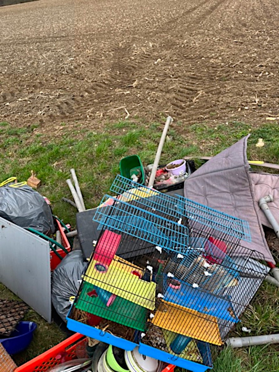 POL-HM: Unerlaubte Abfallentsorgung zwischen Thüste und Weenzen