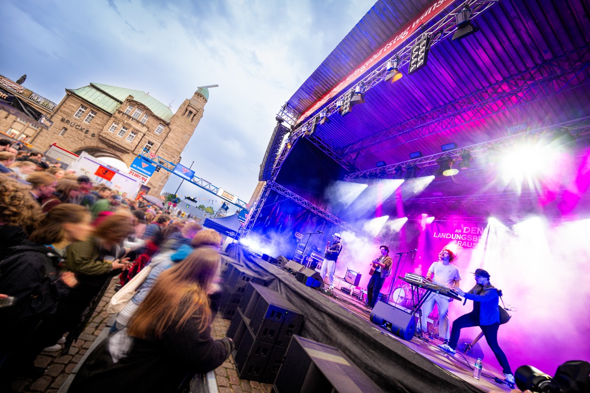 Internationale Stars erleben und Festival-Stimmung genießen / Hafengeburtstag Hamburg vom 9. bis 12. Mai 2024 - Party der Extraklasse