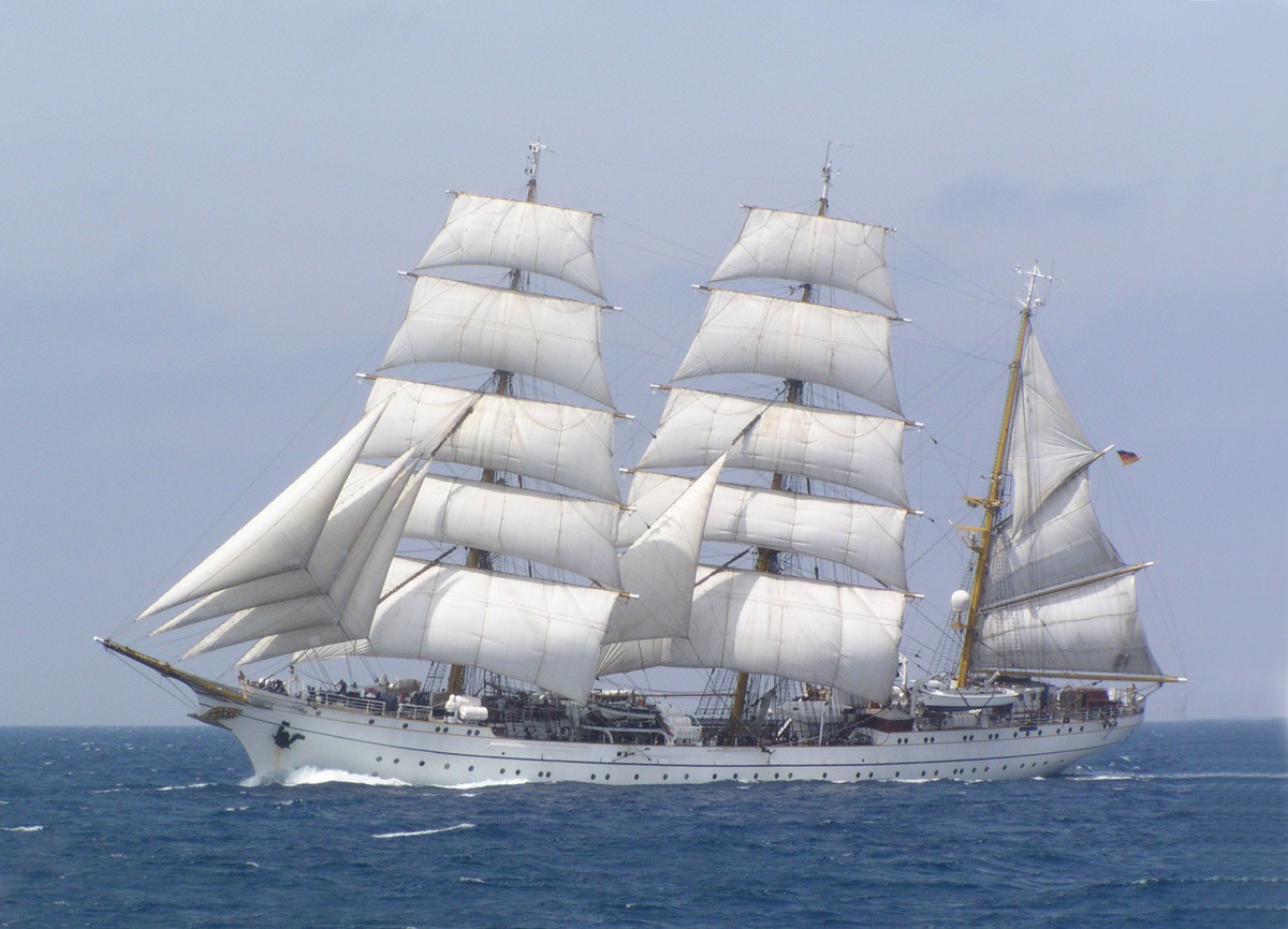 Deutsche Marine - Pressemeldung/ Pressetermin: &quot;Gorch Fock&quot; begibt sich auf &quot;den Highway der Stürme&quot; ins Nordmeer