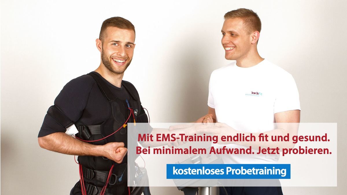 EMS-Training - minimaler Aufwand für maximalen Erfolg!