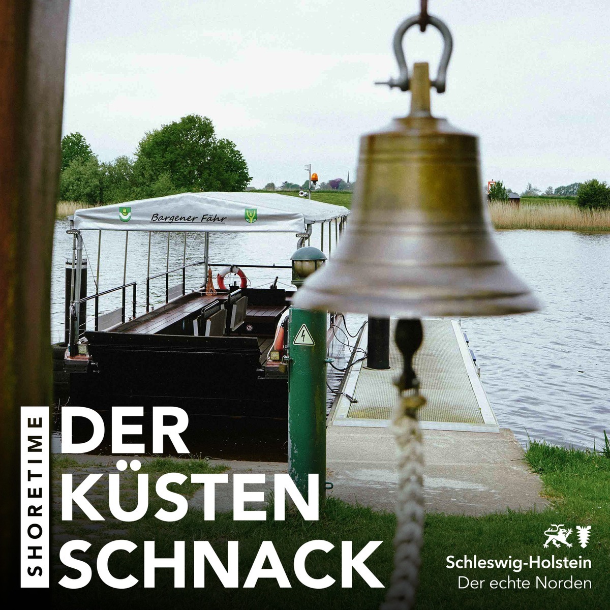 Neue Podcast-Episode aus dem Reiseland Schleswig-Holstein - Das Hundert-Meter-Highlight der Fährleute am Eiderstrom