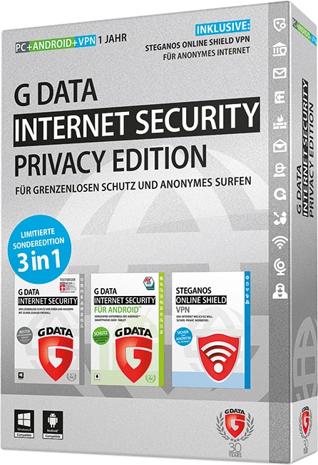 G DATA PRIVACY EDITION: Bester Rundumschutz in der virtuellen Welt