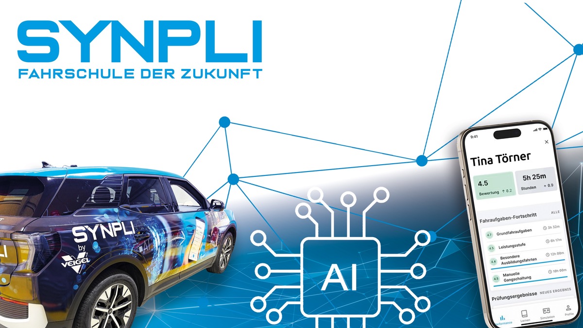 Veigel startet SYNPLI - Digitaler Partner der Fahrschule von morgen