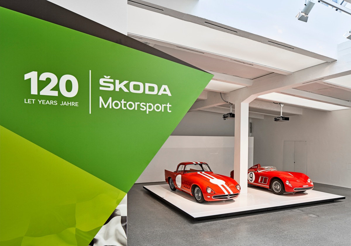 SKODA Museum zeigt den SKODA 1100 OHC Coupe und weitere historische Motorsportexponate