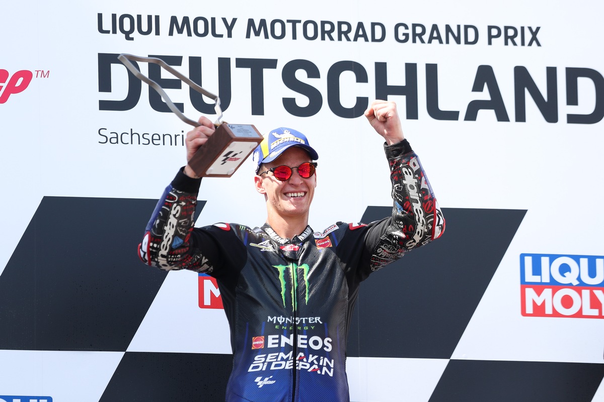 Vor Rekordkulisse: MotoGP-Weltmeister Fabio Quartararo krönt sich zum neuen &quot;King of the Ring&quot;