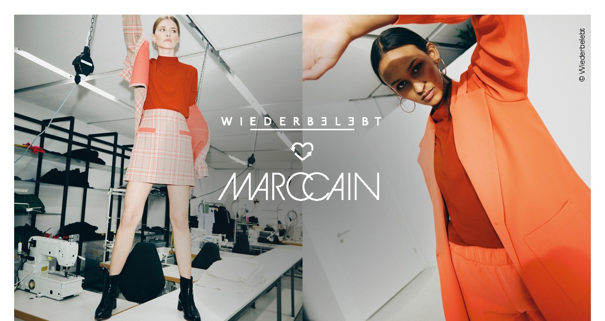 Marc Cain X Wiederbelebt kooperieren für Limited Edition