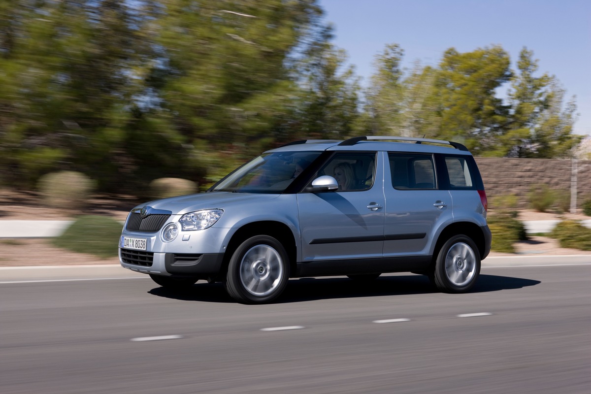 SKODA Yeti jetzt auch mit 1,4 l TSI DSG (BILD)